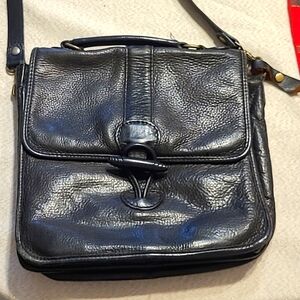 Green Fields Leather Bag